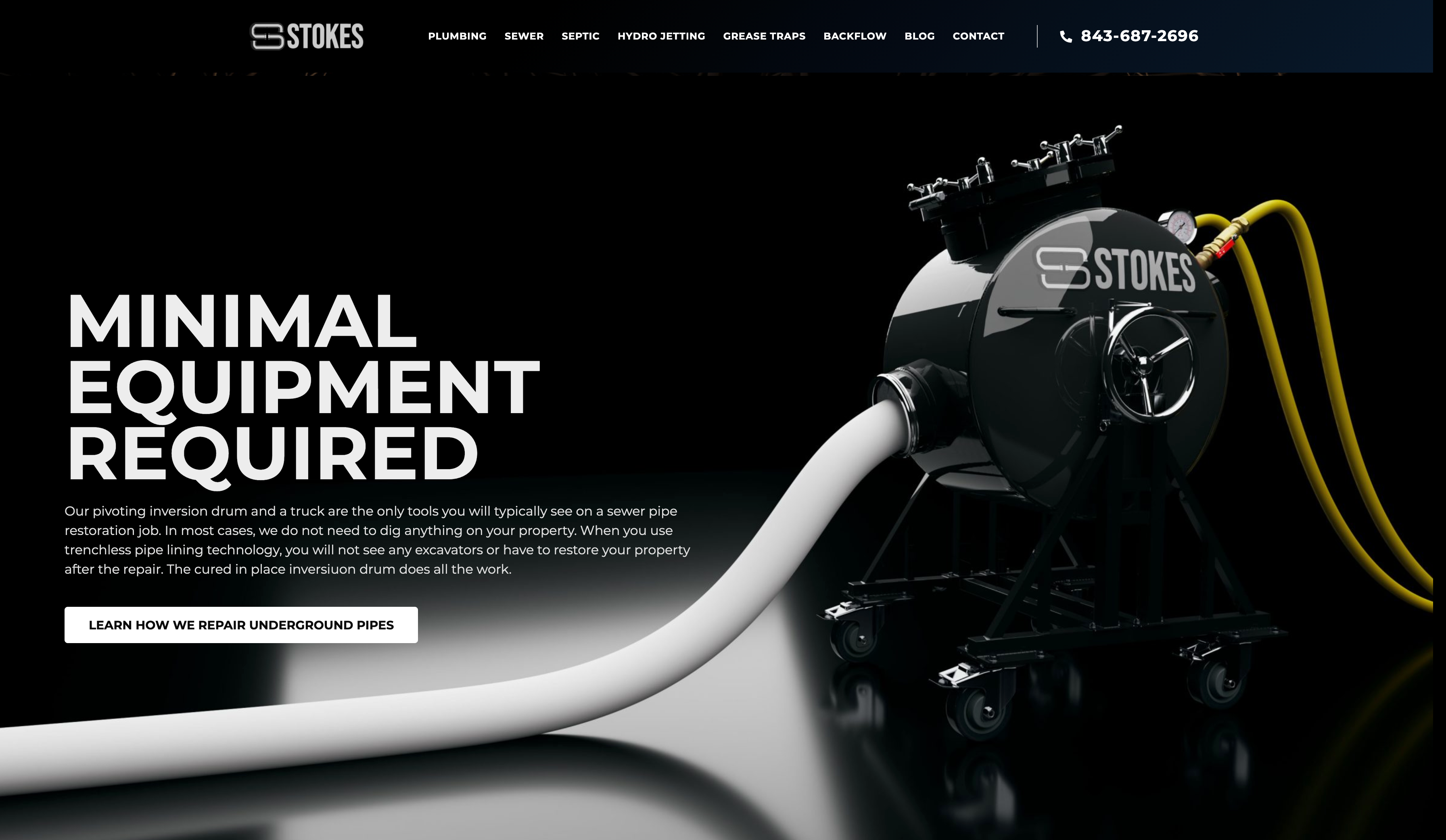 Stokes Plumbing Website Build